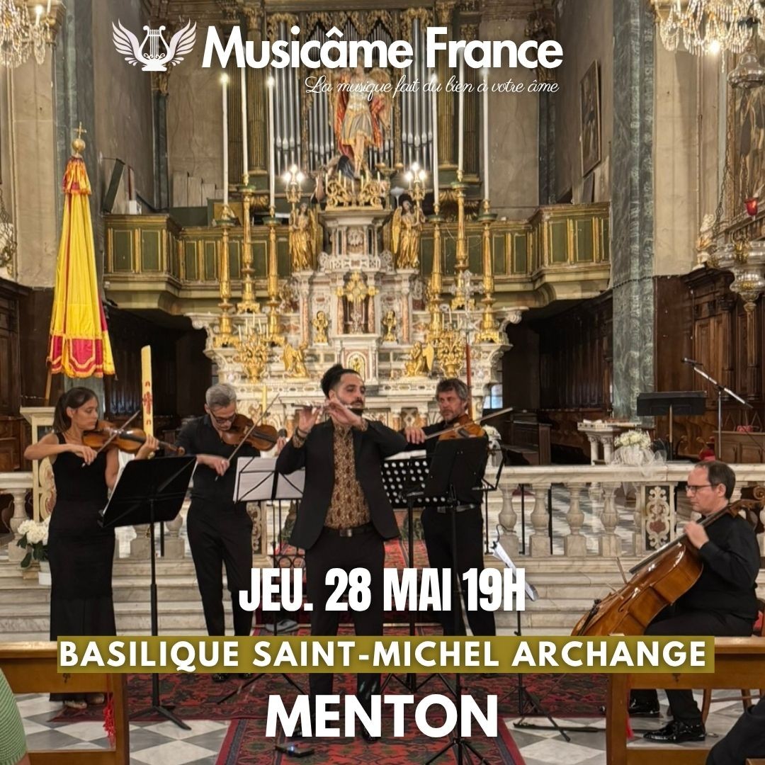 Concert à Menton : Rossini, Telemann, Taffanel, Tchaïkovsky, Bizet, Aznavour, Wieniawski, Poulenc, I